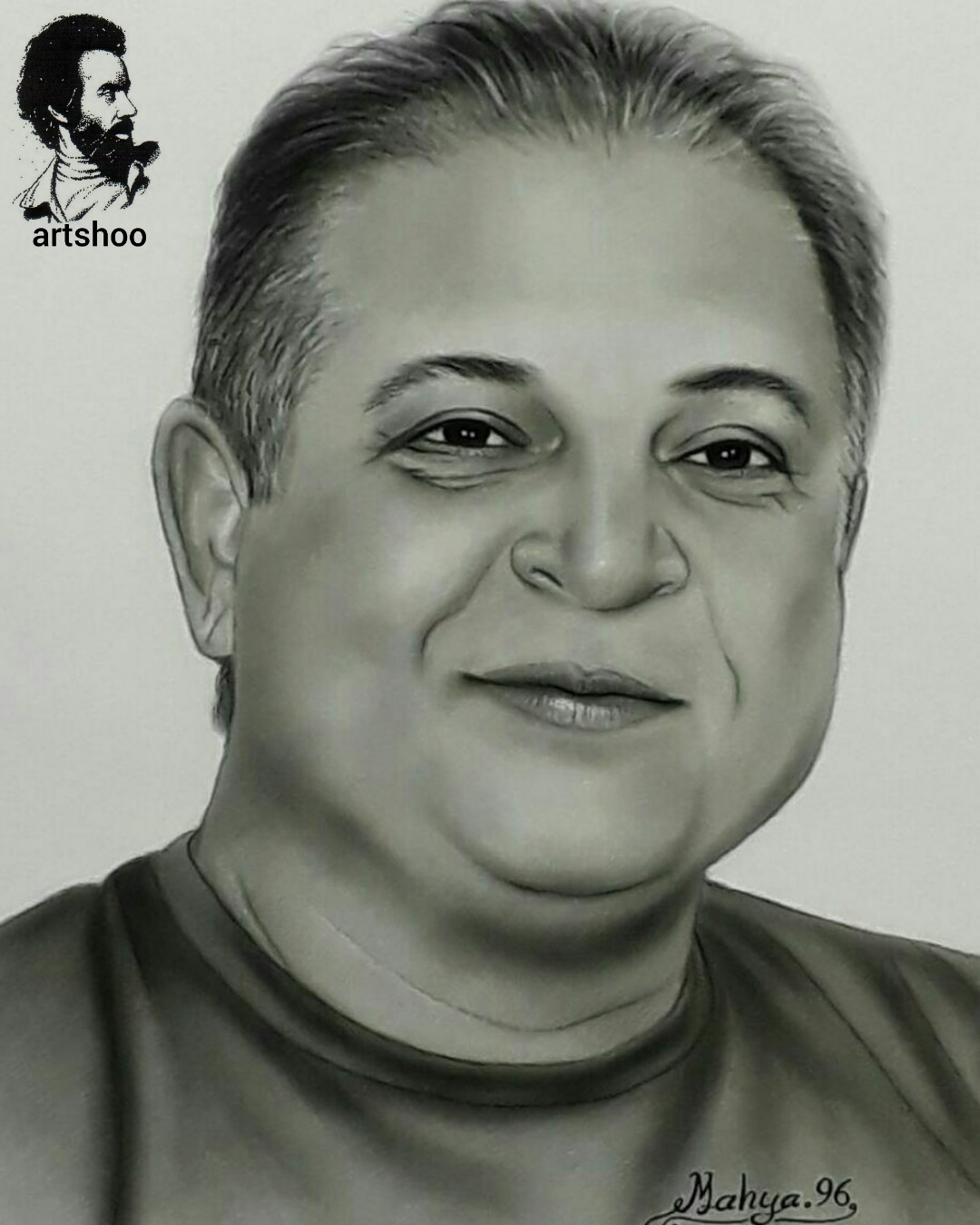 نقاشی سیاه قلم اورژینال